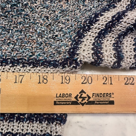 Coldwater Creek Black and Cream Striped Sweater - Picture 5 of 6